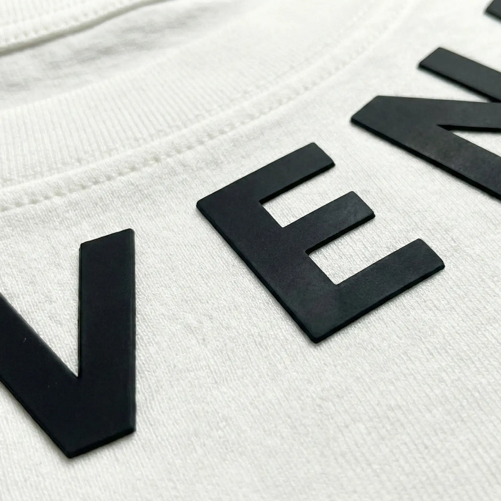 Signature Arc Tee - Ice White