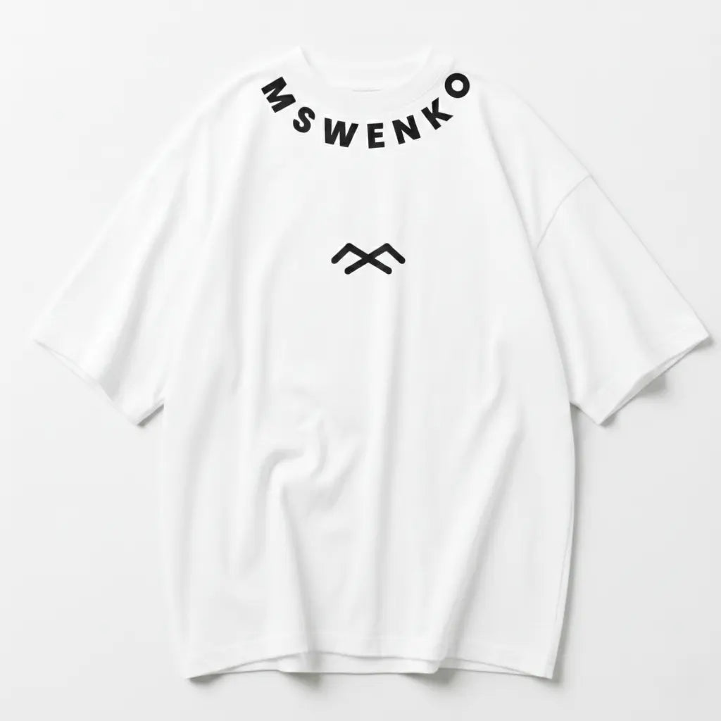Signature Arc Tee - Ice White