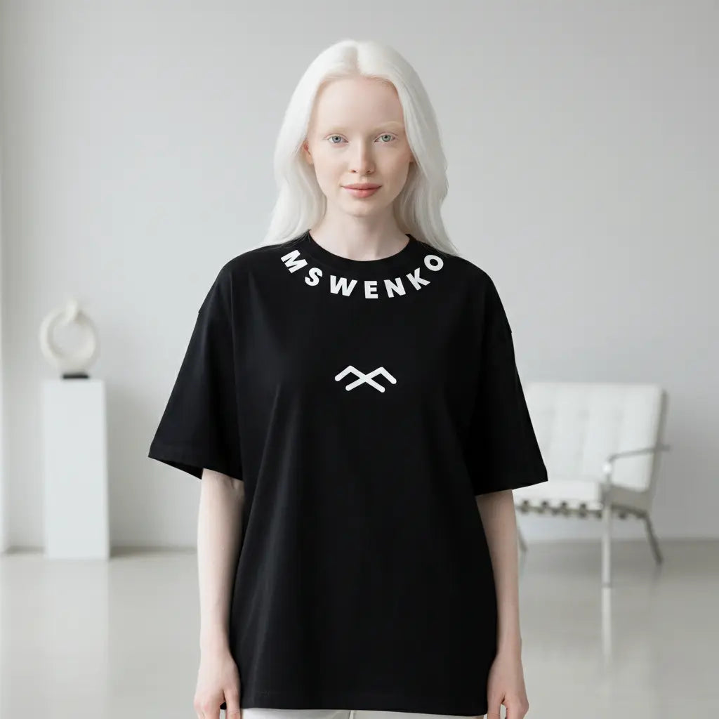 Signature Arc Tee - Carbon Black